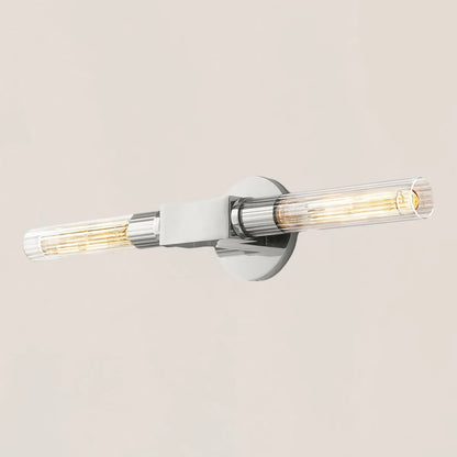 Cannele Glass Linear Wall Sconce