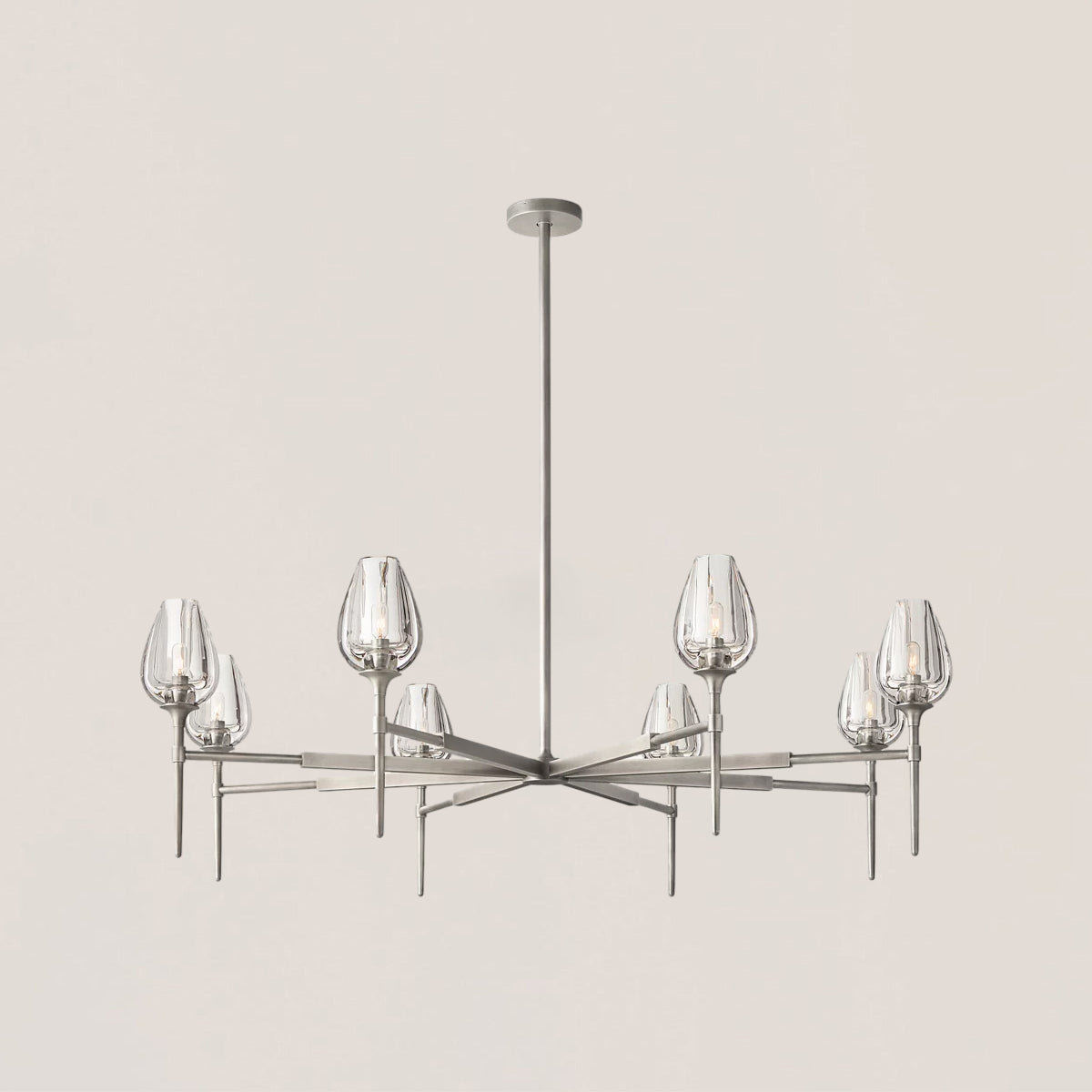 Tulip Crystal Round Chandelier