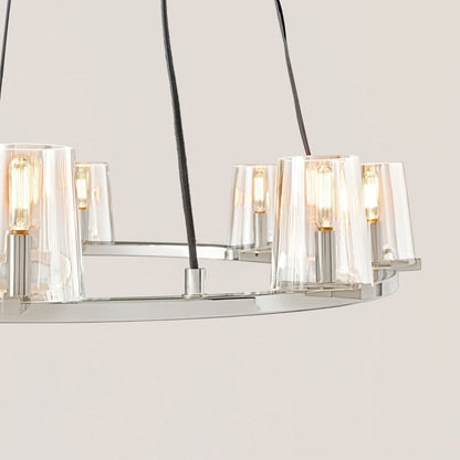 Pauillac Glass Round Chandelier 48"