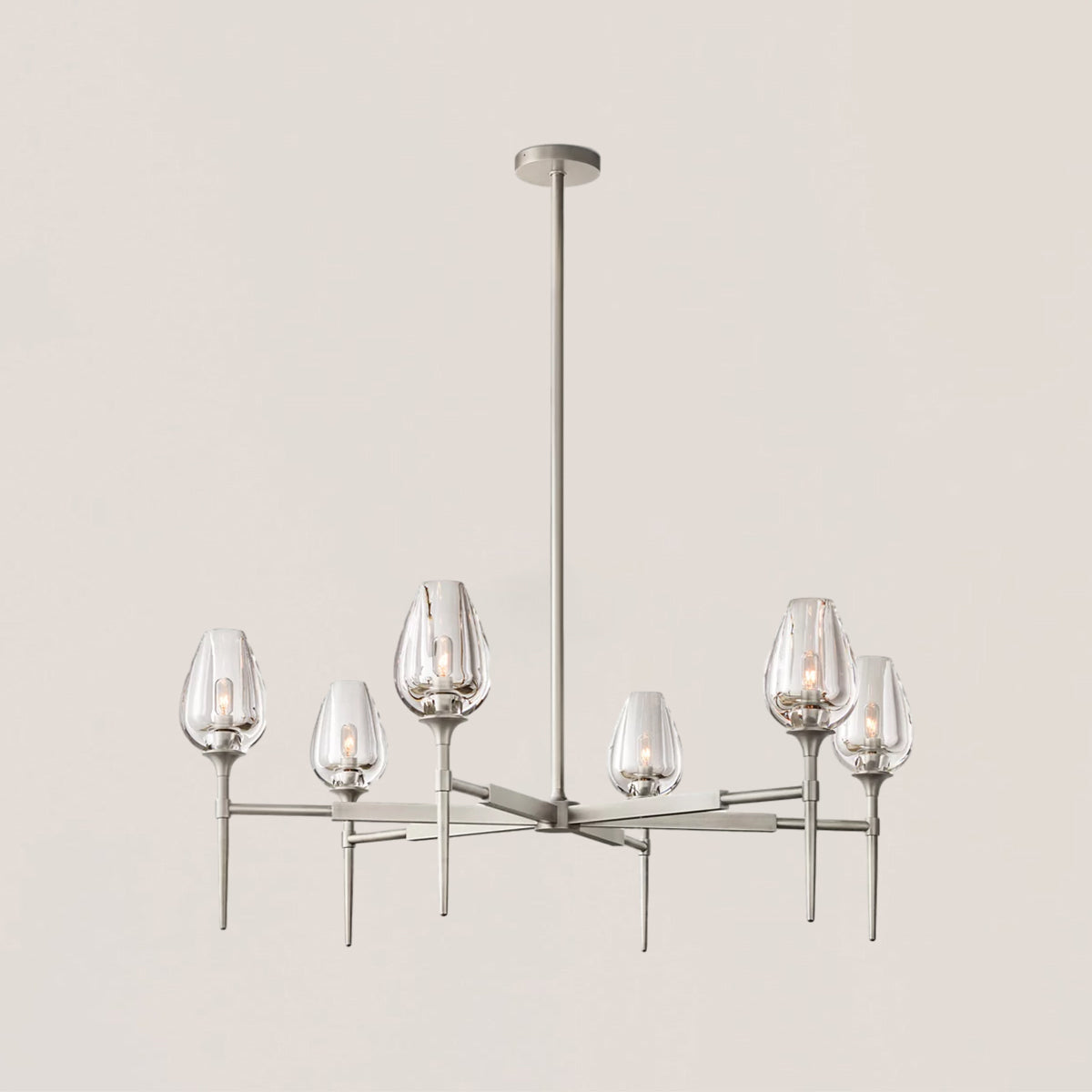 Tulip Crystal Round Chandelier