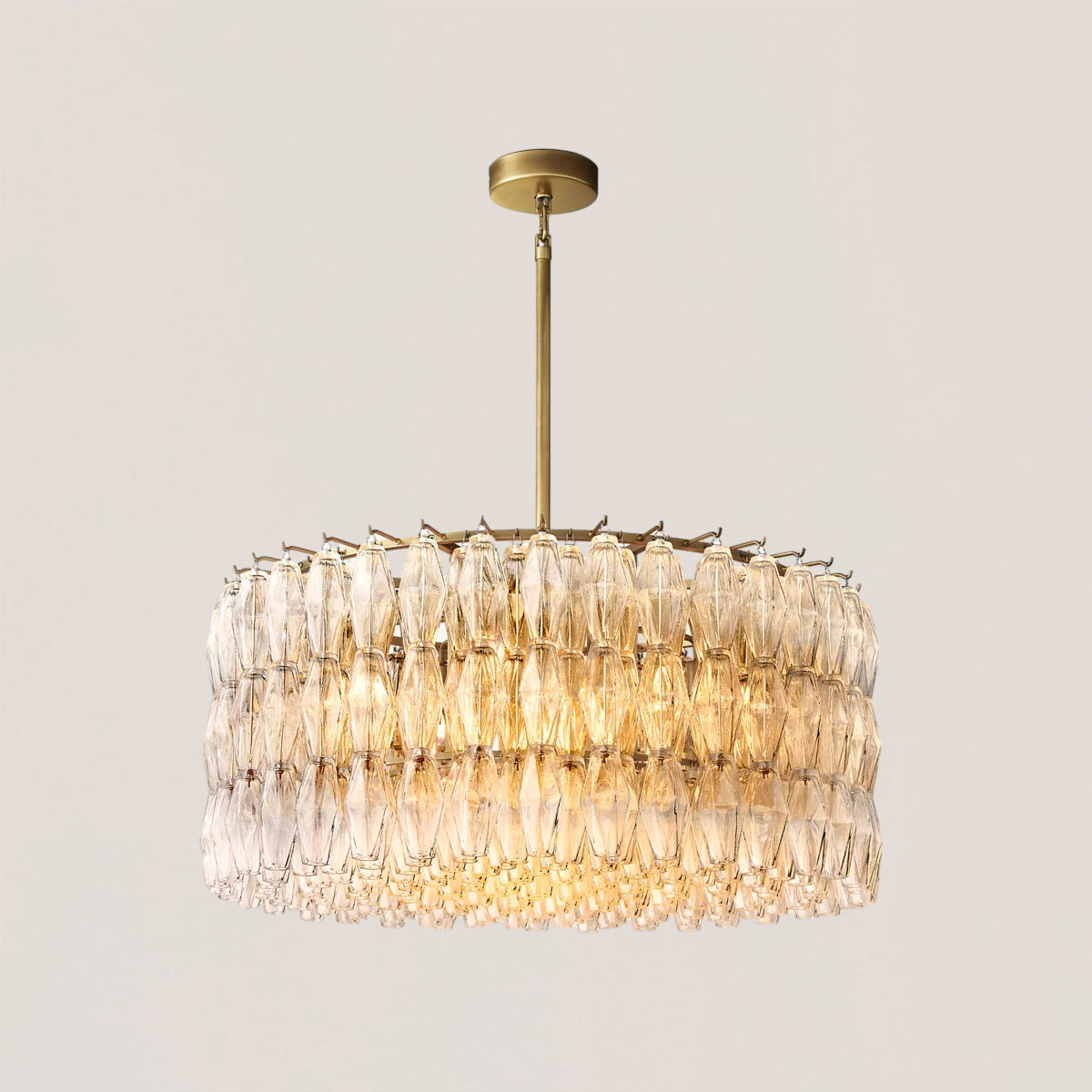 Chiara Glass Round Chandelier