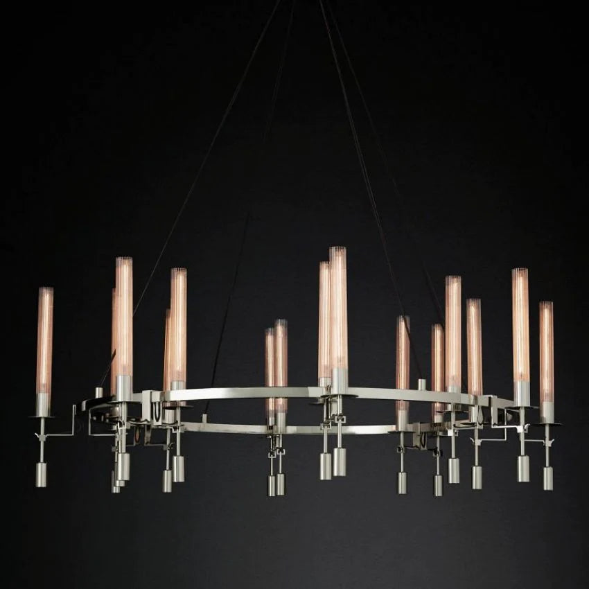 Fontanelle Round Chandelier 58"