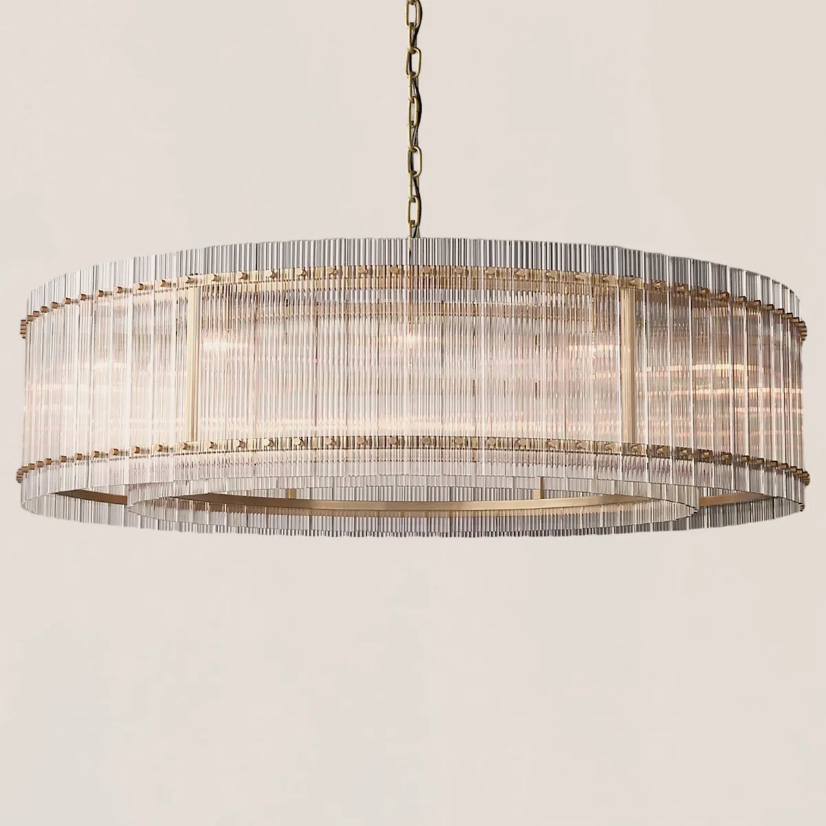 San Marco Glass Round Chandelier