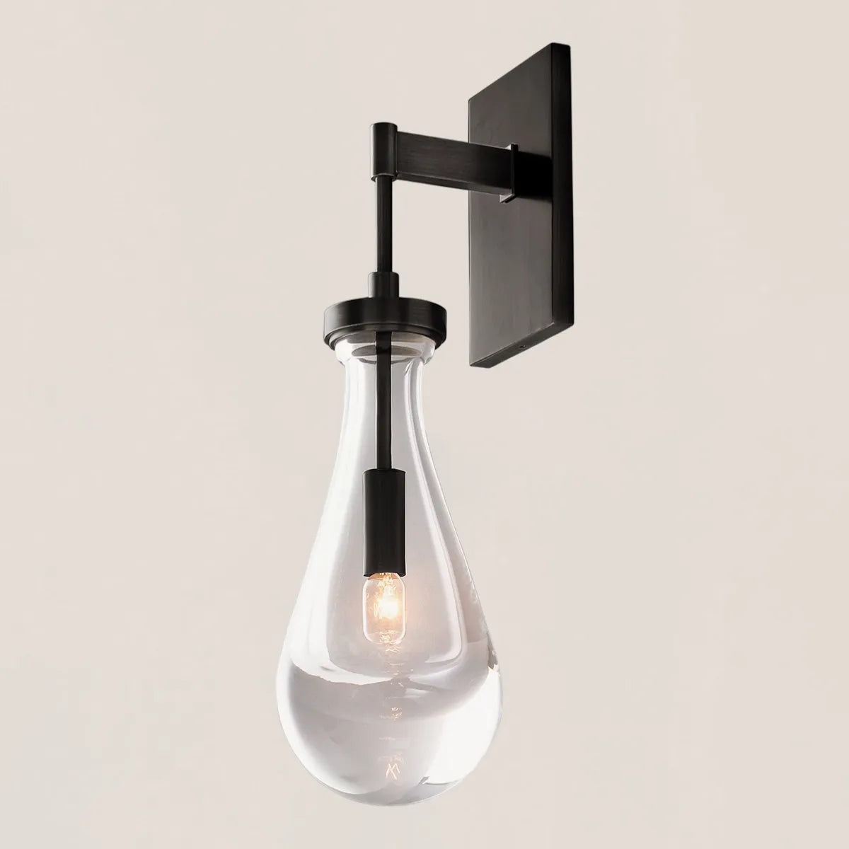 Raindrop Glass Wall Sconce