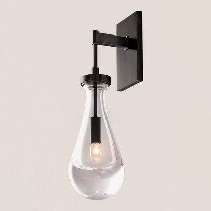 Raindrop Glass Wall Sconce