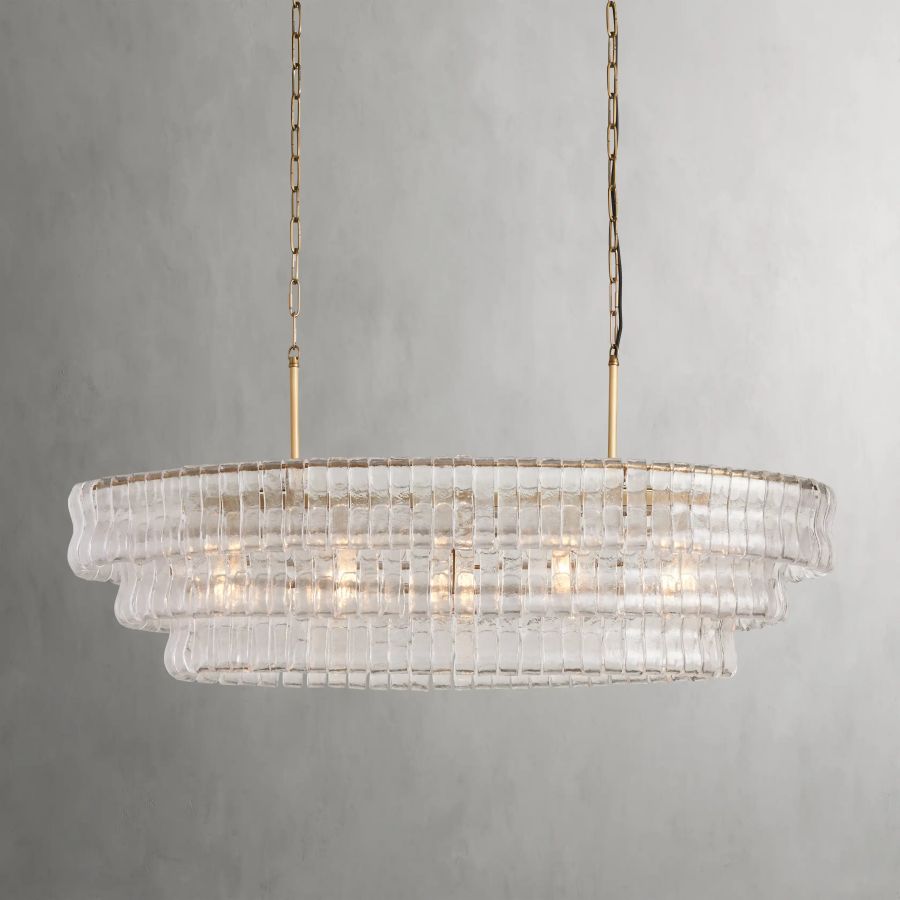 Ghiaccios Oval Chandelier