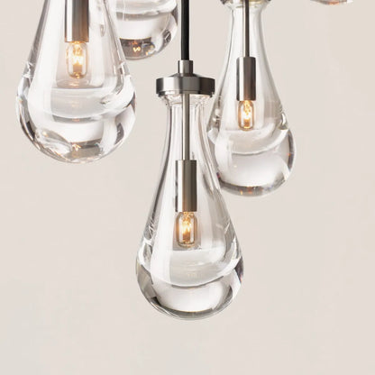 Rain Round Modern Chandelier Light