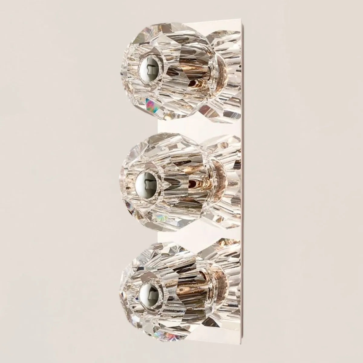 Boule De Crystal Clear Linear Short Wall Sconce
