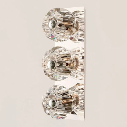 Boule De Crystal Clear Linear Short Wall Sconce