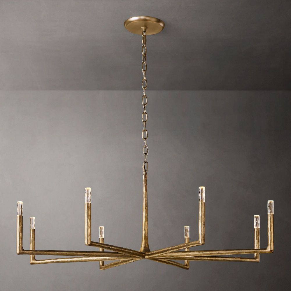 Thaddeus Forged Round Chandelier