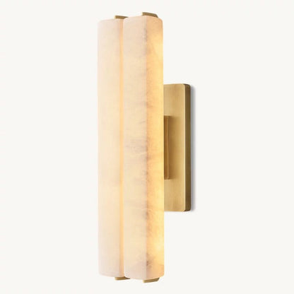 Audubon Alabaster Double Sconce