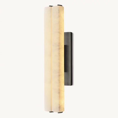 Audubon Alabaster Double Sconce