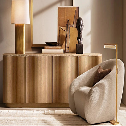 Audubon Crystal Task Floor Lamp