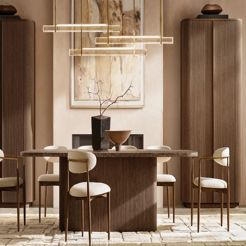 Audubon Crystal Triple Bar Linear Chandelier