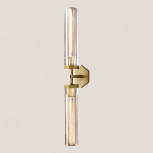 Lambeth Hexagonal Linear Grand Wall Sconce