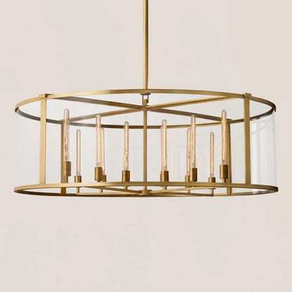 Beckman Modern Round Chandelier