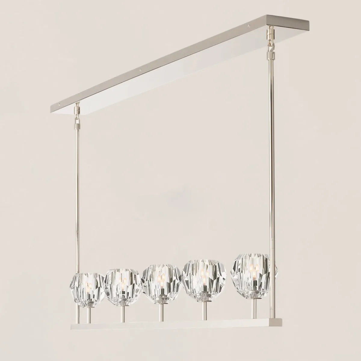 Boule De Crystal Linear Chandelier