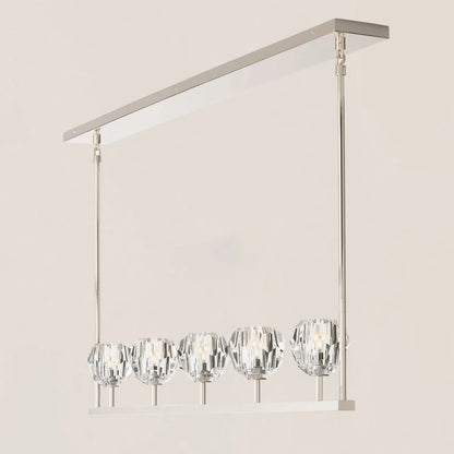 Boule De Crystal Linear Chandelier