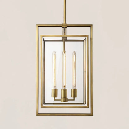 Beckman Modern Brass Pendant