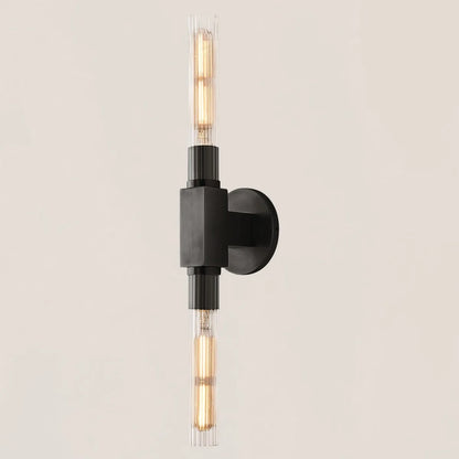 Cannele Glass Linear Wall Sconce