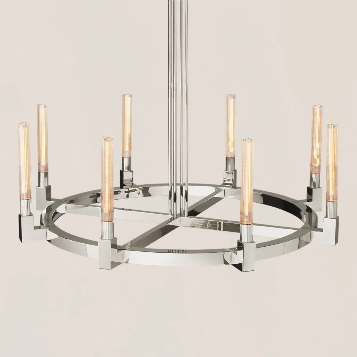 Cannele Glass Round Chandelier