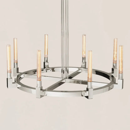 Cannele Glass Round Chandelier