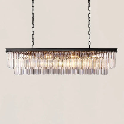 1920s Odeon Rectangular Chandelier