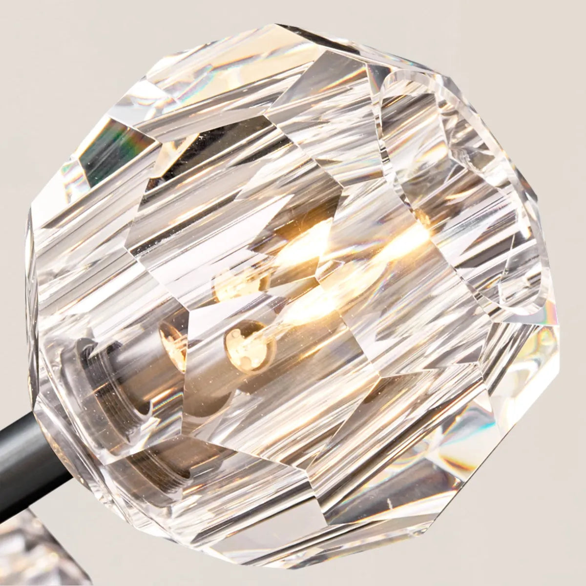 Boule De Crystal Glass Cord Pendant