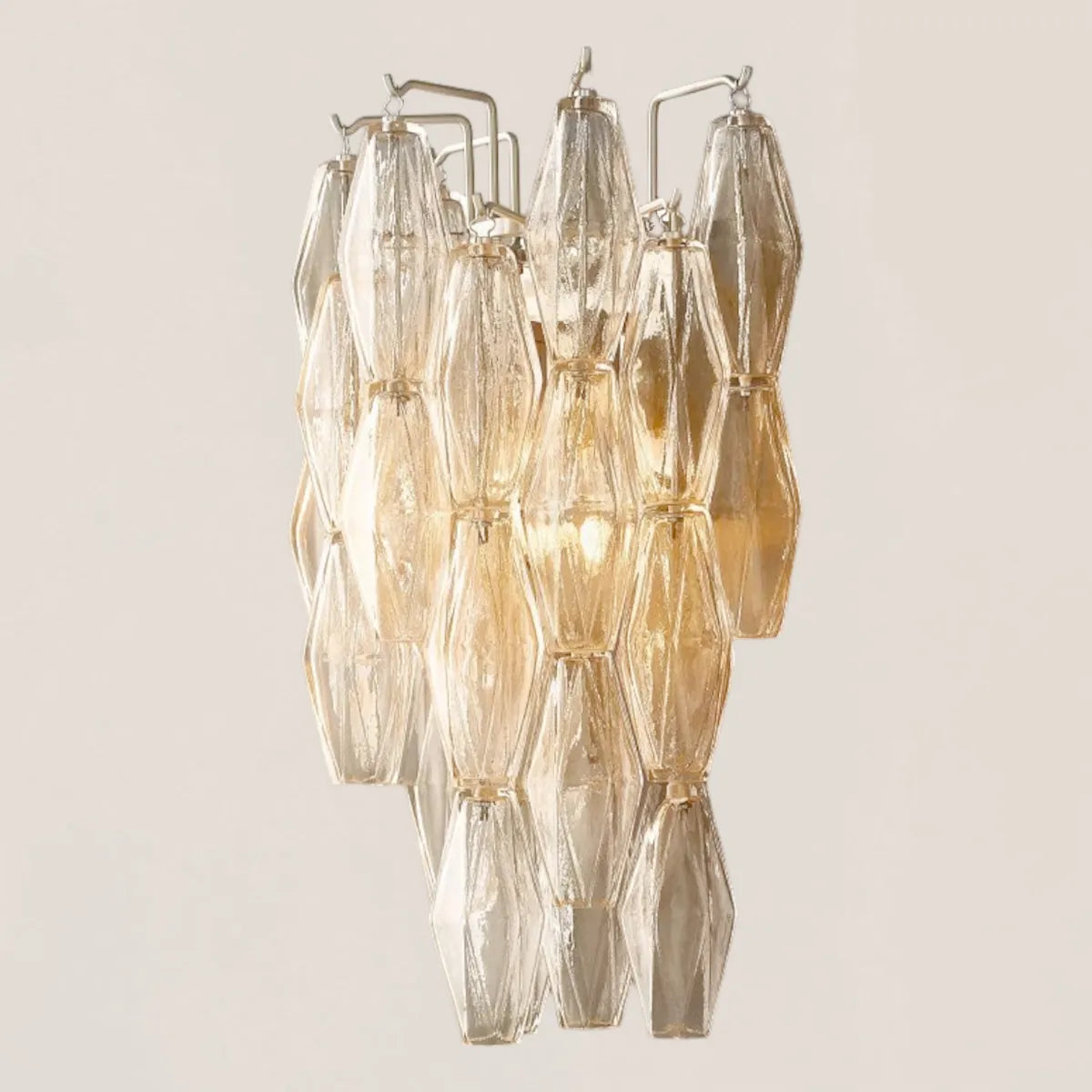 Chiara Glass Short Wall Sconce