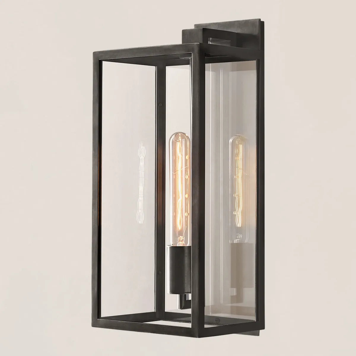 Beckman Square Lantern Wall Sconce