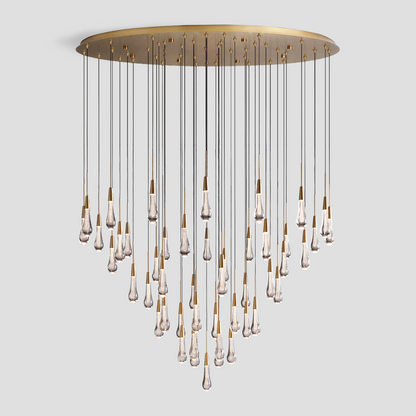 Solitaire Round Chandelier