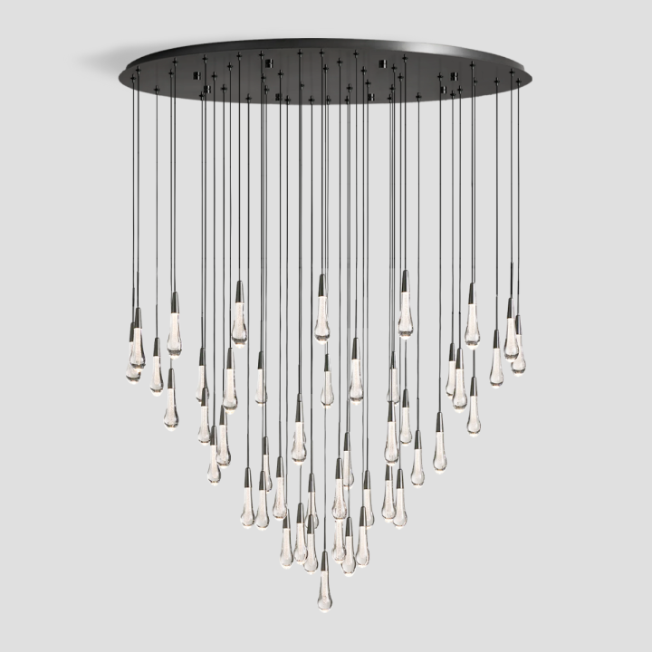 Solitaire Round Chandelier