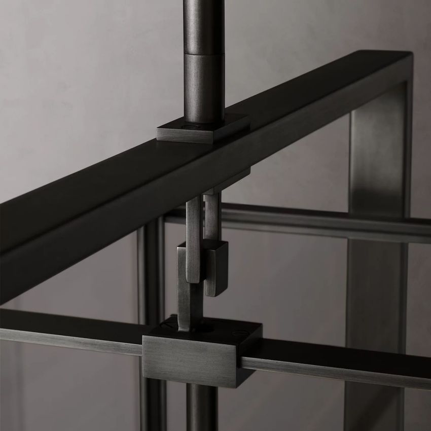 Beckman Vintage Rectangle Chandelier