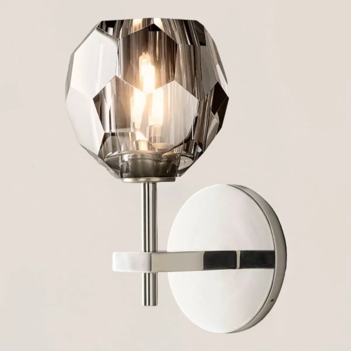 Boule De Glass Short Wall Sconce