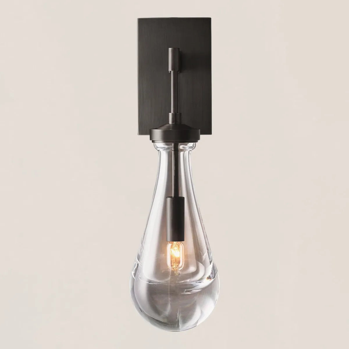 Raindrop Glass Wall Sconce