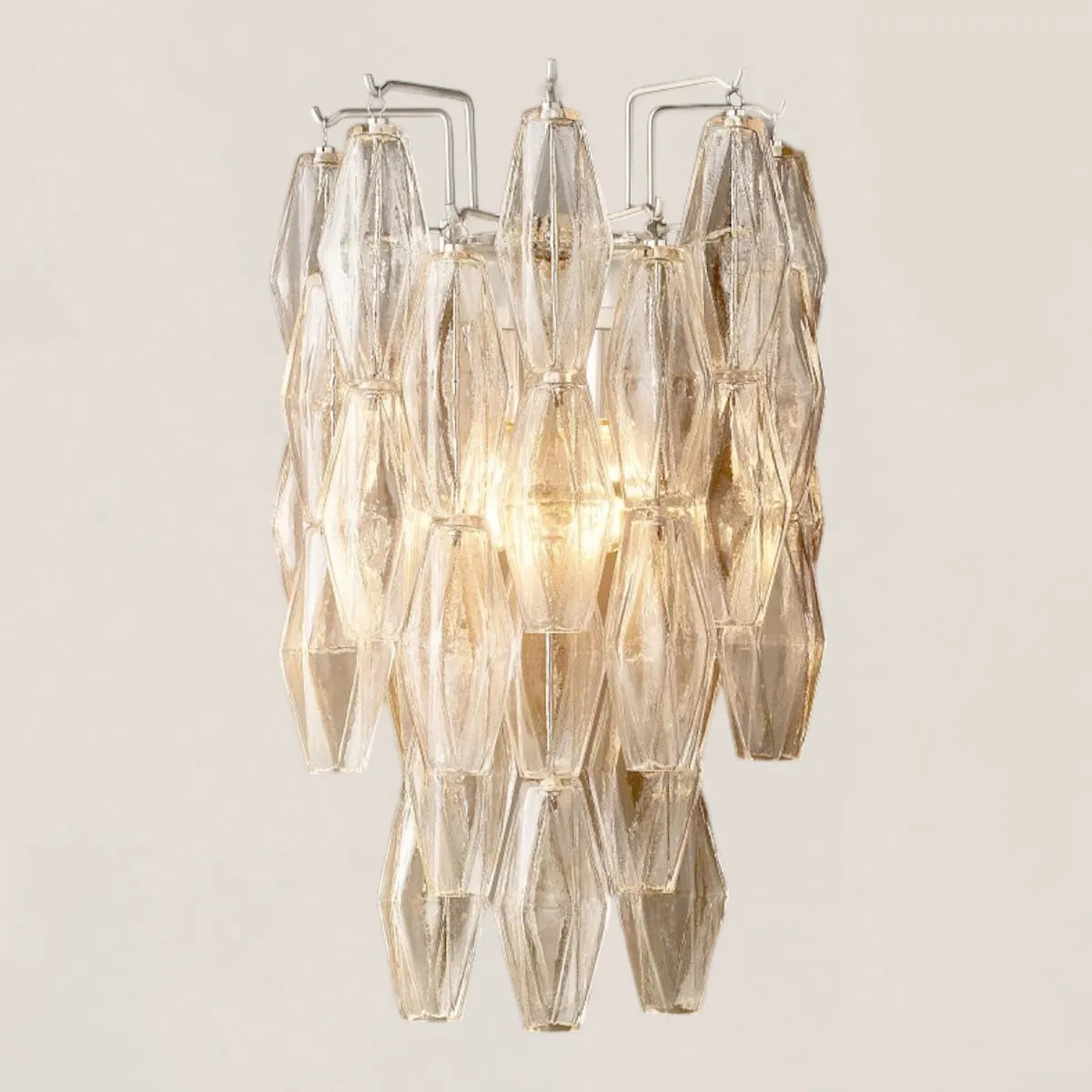 Chiara Glass Short Wall Sconce