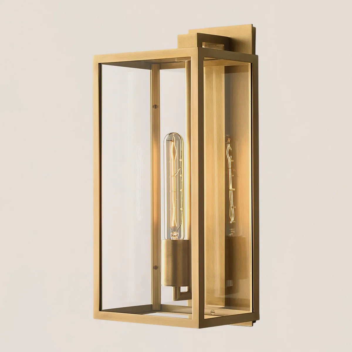 Beckman Square Lantern Wall Sconce