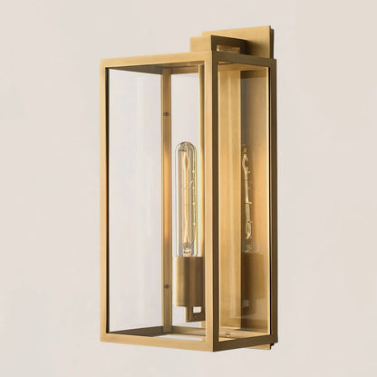 Beckman Square Lantern Wall Sconce