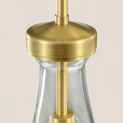 Raindrop Rod Round Chandelier