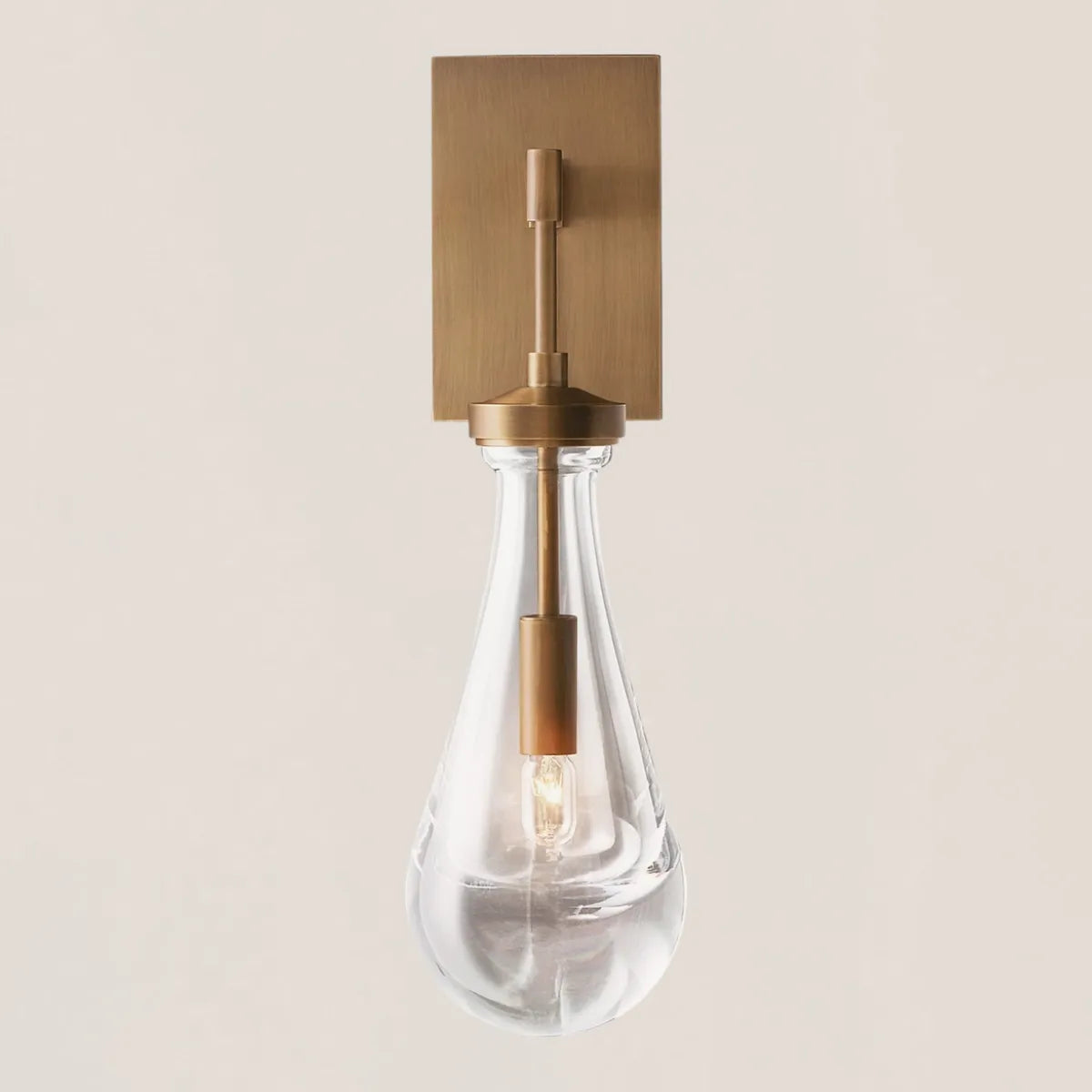 Raindrop Glass Wall Sconce