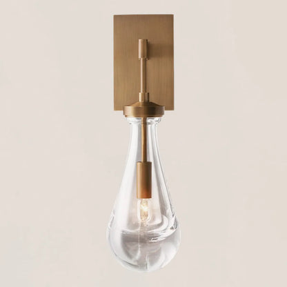 Raindrop Glass Wall Sconce