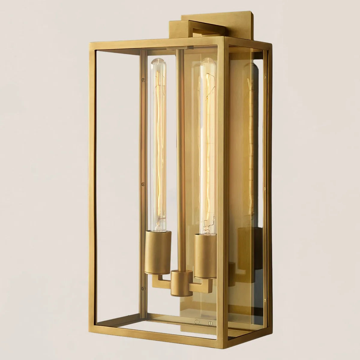 Beckman Square Lantern Wall Sconce