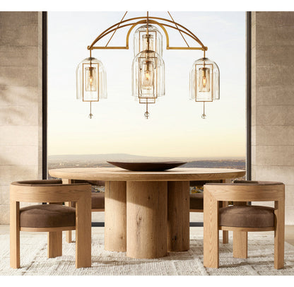 Fulcrum Round Grand Chandelier 61"