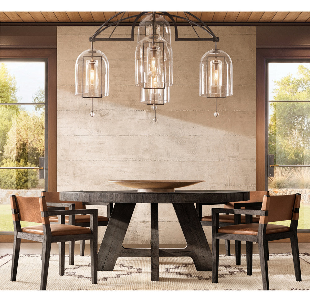 Fulcrum Round Grand Chandelier 73"