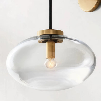 Cabrette Glass Sconce