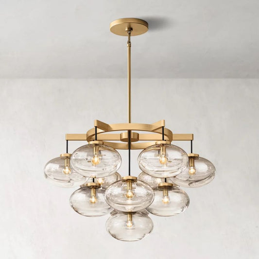 Cabrette Round Living Room Chandelier 36"