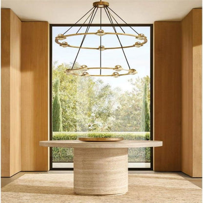 Eclatant 2-Tier Round Chandelier