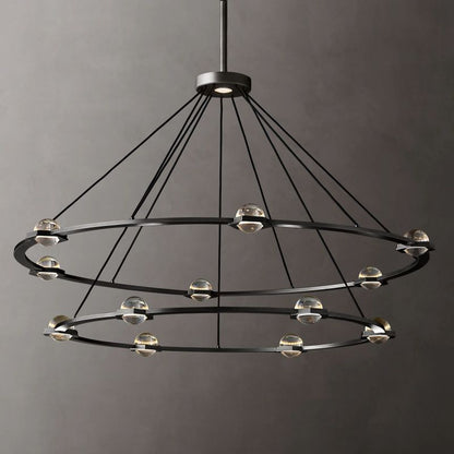 Eclatant 2-Tier Round Chandelier