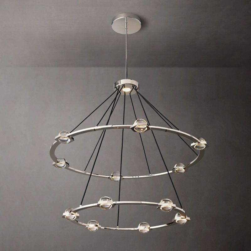 Eclatant 2-Tier Round Chandelier