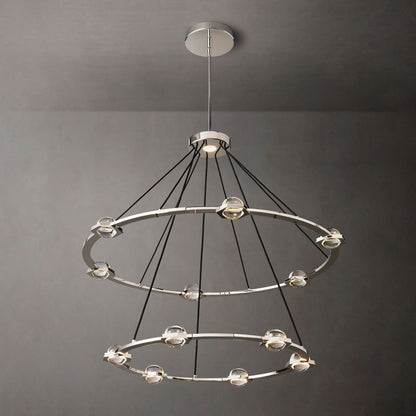 Eclatant 2-Tier Round Chandelier
